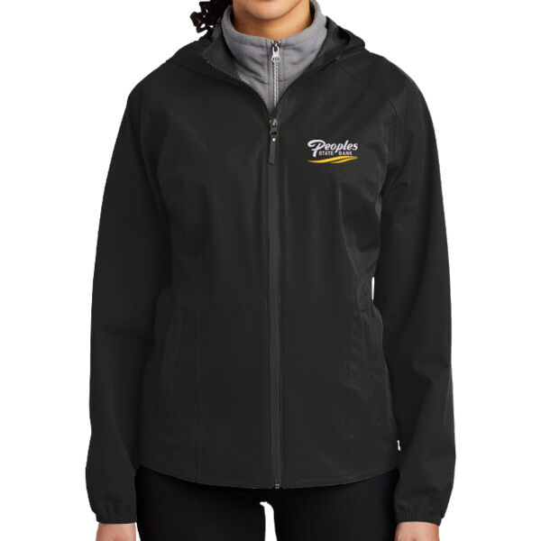 Peoples State Bank - Ladies Essential Rain Jacket Thumbnail